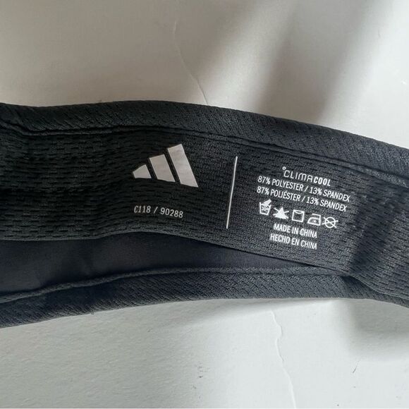 Adidas NWT Women’s Green Gray with Peach Logo Superlite Three Climacool Visor - Picture 5 of 9